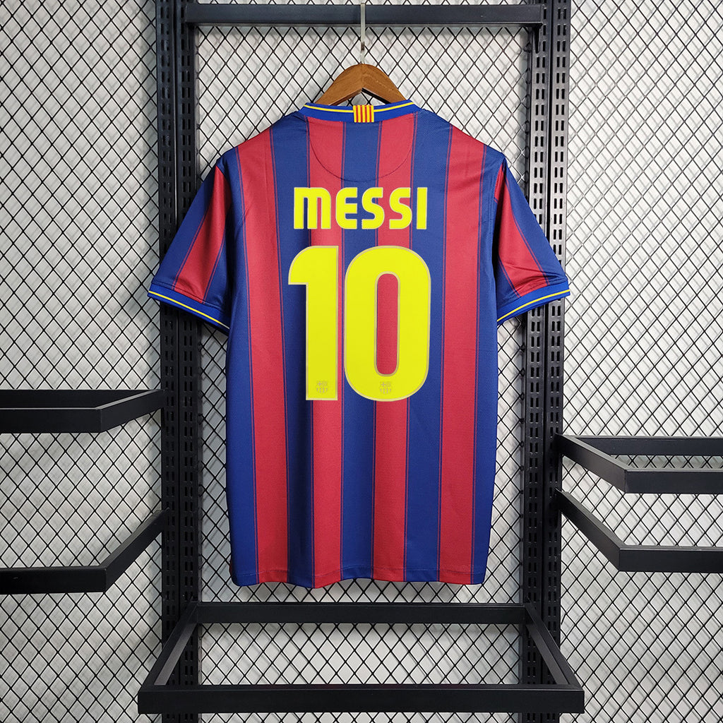 2009-2010 Barcelona Home Retro Kit