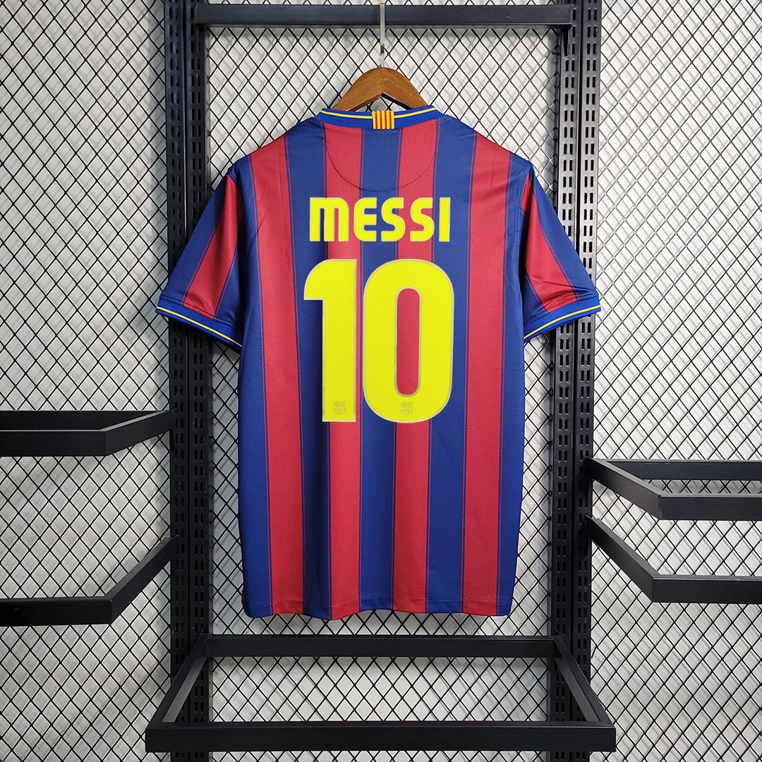 2009-2010 Barcelona Home Retro Kit