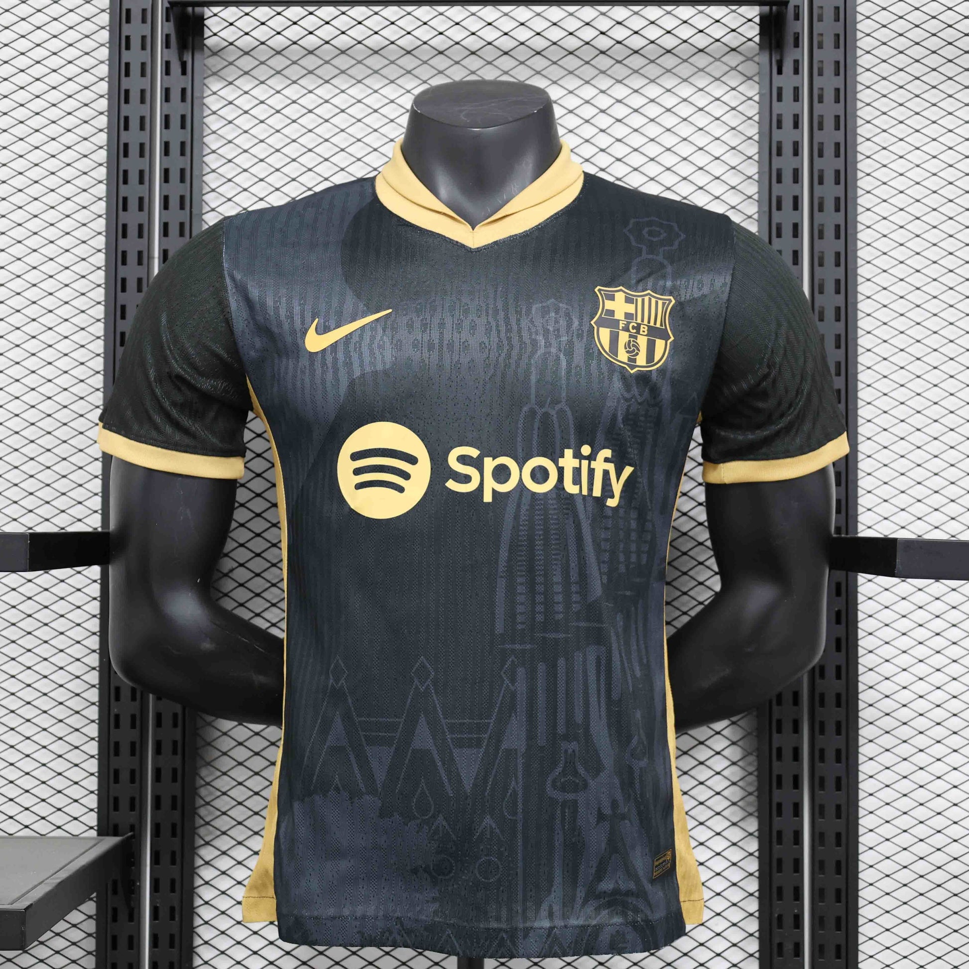 24-25 Barcelona Black&Gold Special Edition Player Version
