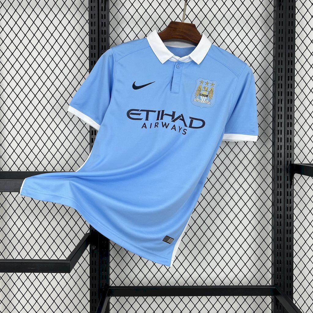15-16 Manchester City Home Retro Kit
