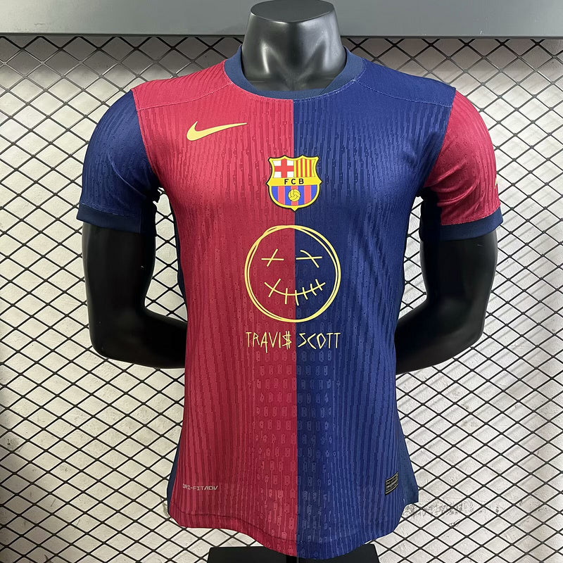 25-26 Barcelona x Travis Scott Smile Home Kit