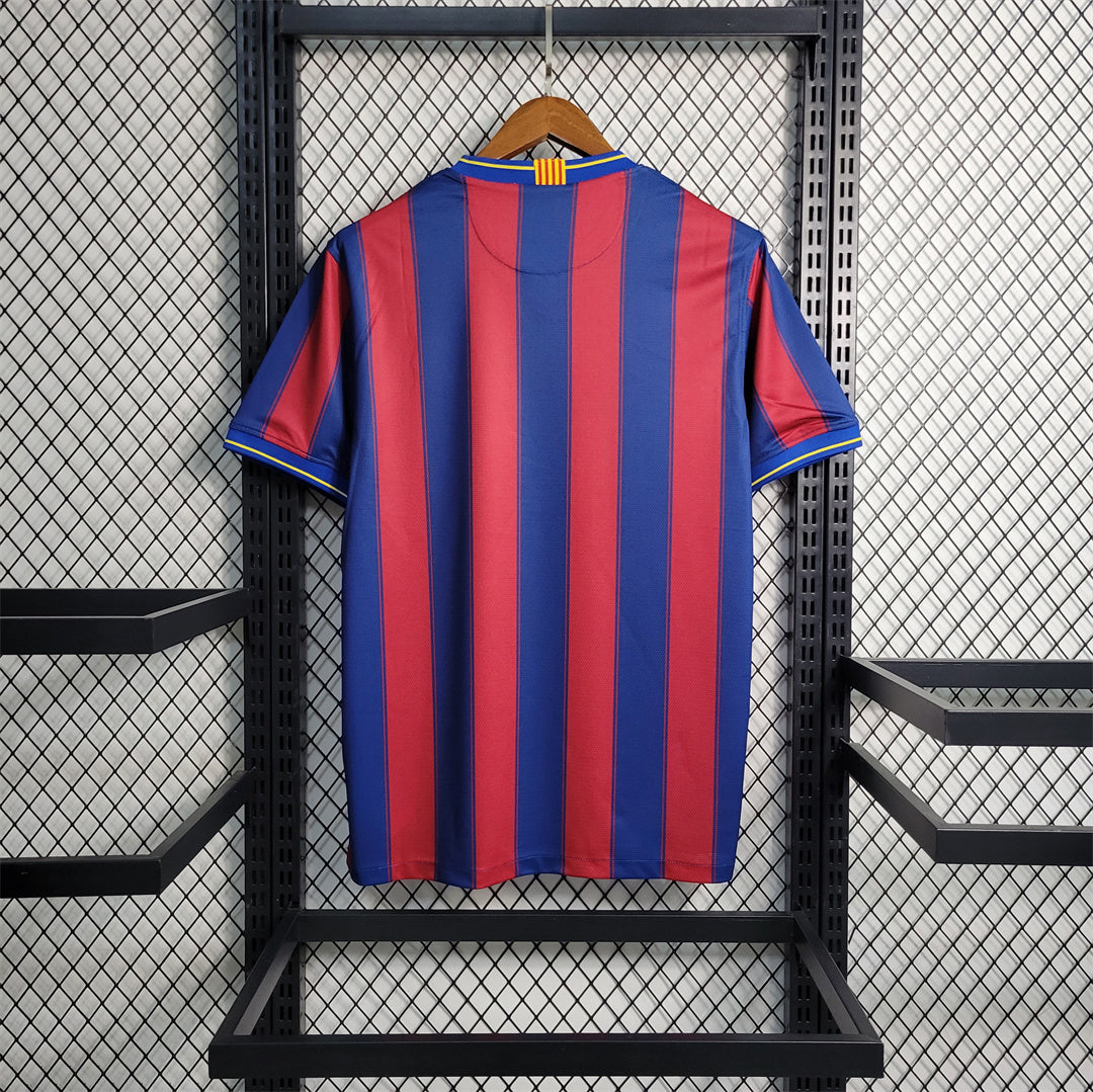 2009-2010 Barcelona Home Retro Kit