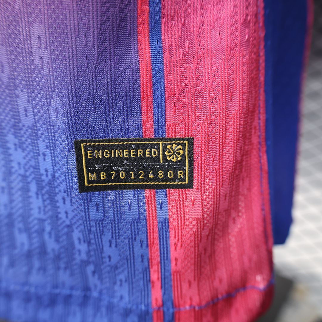 25-26 Barcelona Home Kit Player Version