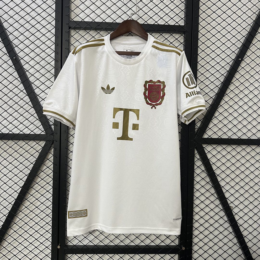 24-25 Bayern Munich 125th Anniversary White Kit