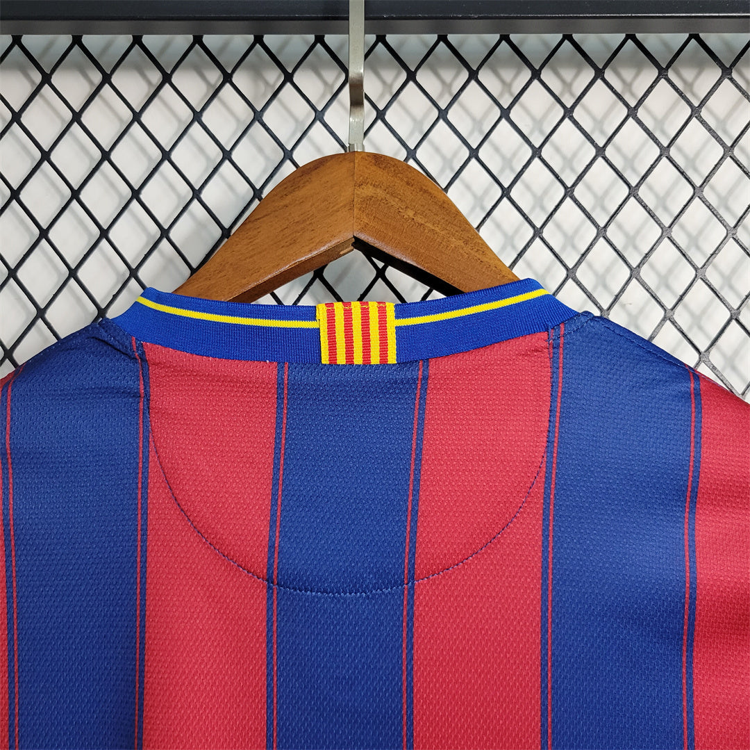 2009-2010 Barcelona Home Retro Kit