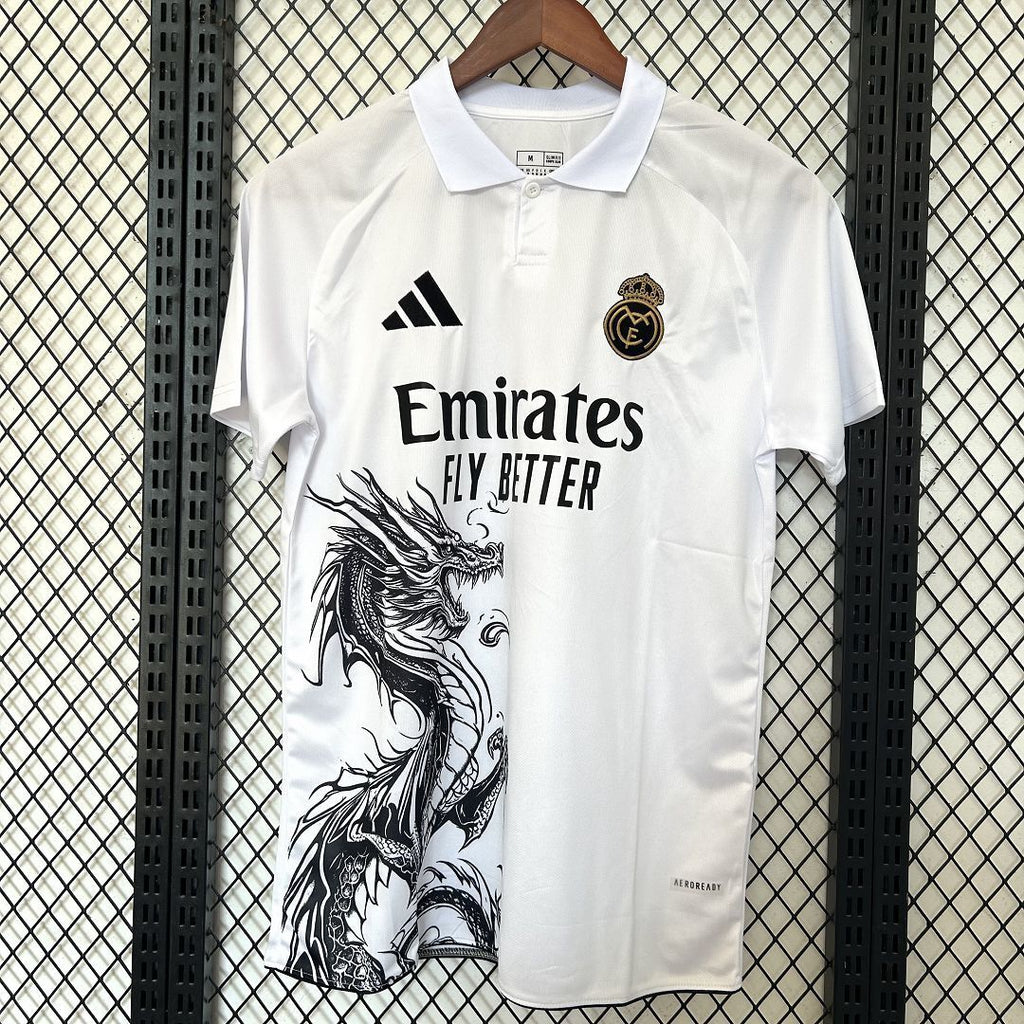 25-26 Real Madrid White Dragon Special Edition Shirt