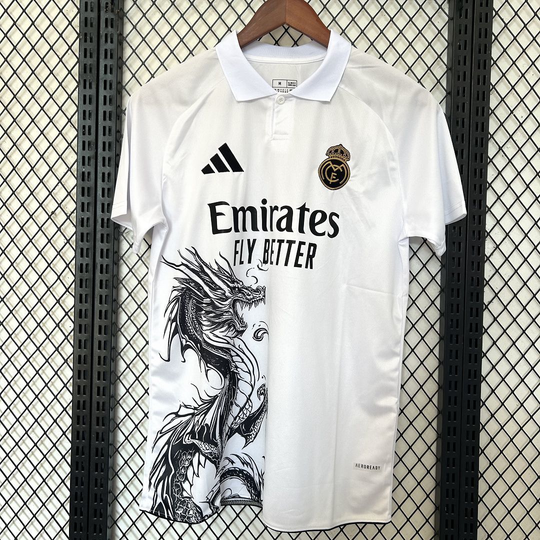 25-26 Real Madrid White Dragon Special Edition Shirt