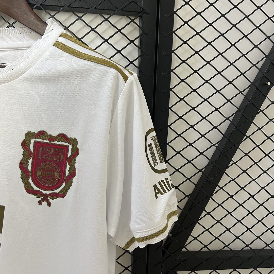 24-25 Bayern Munich 125th Anniversary White Kit