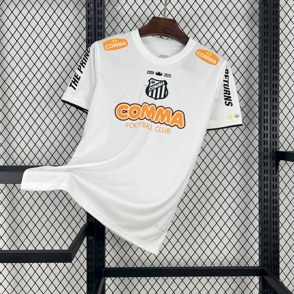 2025 Santos Neymar Jr Anniversary Special Edition Shirt